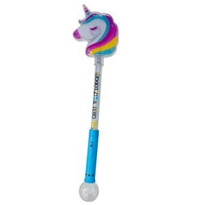 Rare Great Wolf Lodge Unicorn Sound Activated Light-Up Interactive Magic Wand‎